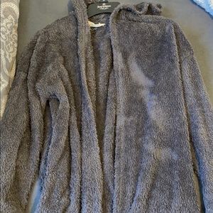Fuzzy cardigan